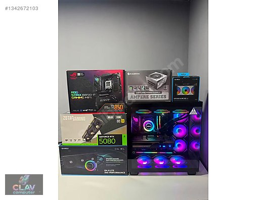 Toplama / CLAW'dan AMD Ryzen 7 9800x3D // RTX 5080 16GB