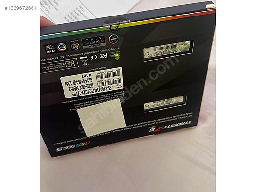 G.Skill Trident Z5 RGB 48 GB (2x24) 6800 MHz CL34 DDR5 Ram