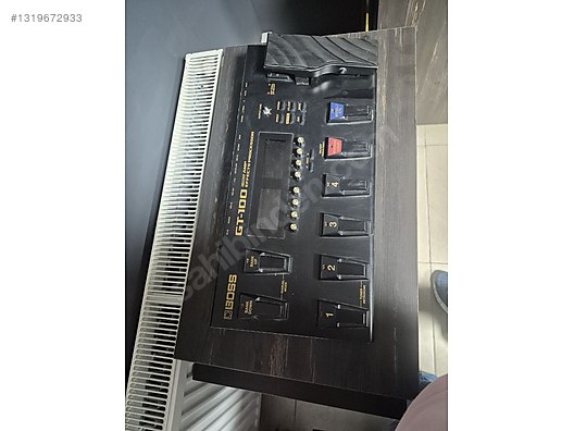 Boss gt 100 temiz - Prosesör ve Diğer Enstrüman Yan Ekipmanları