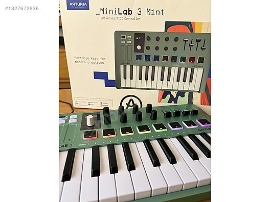 Arturia Minilab 3 Mint - MIDI Klavye ve Diğer Tuşlu Çalgılar