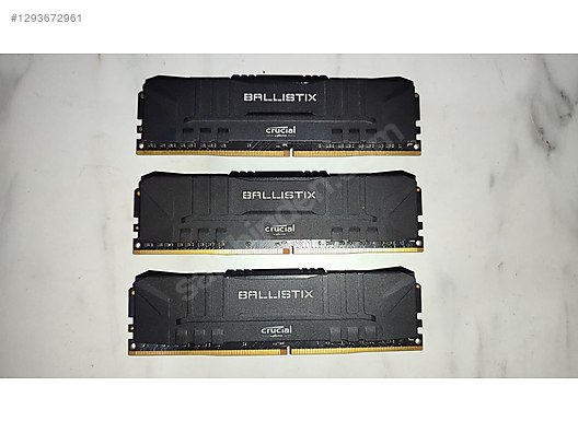 Crucial Ballistix 8 GB DDR4 2400 Mhz Ram (3 adet) sahibinden.comda