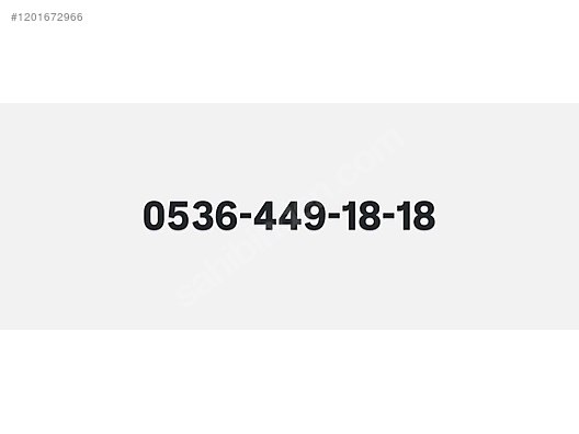 Used & Brand New Items / Cell Phones & Accessories / Phone Numbers & SIM Cards / Turkcell