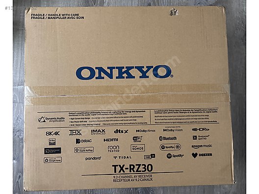 [SIFIR] ONKYO RZ-30 9.2 KANAL 8K ATMOS VISION DIRAC RZ30 AVR sahibinden ...