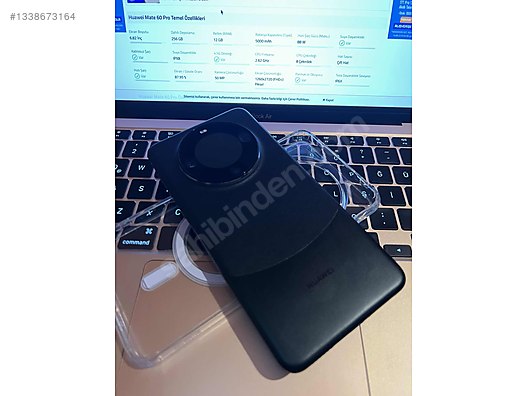 512 GB Siyah Huawei Mate 60 Pro Cep Telefonu - 1338673164