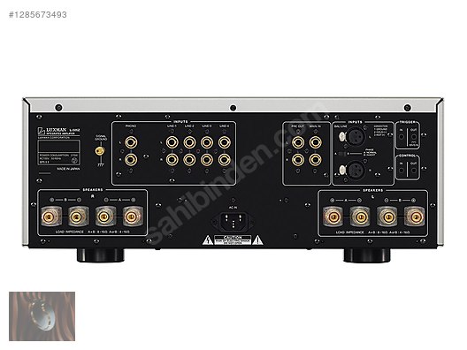 Transistör Çıkışlı Luxman Amfi