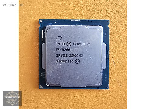 İNTEL İ7.8700 İŞLEMCİ sahibinden.comda - 1320673642