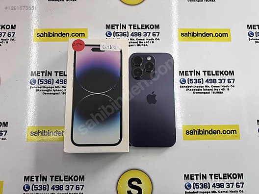 Apple / iPhone 14 Pro / İPHONE 14 PRO 256GB PİL %83 MOR RENK