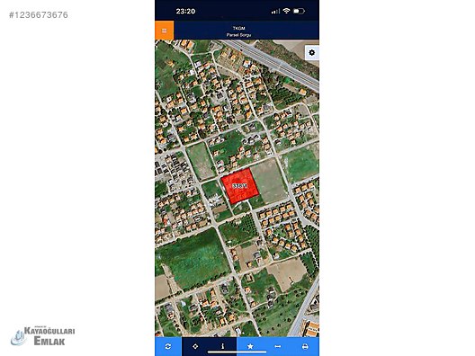 Ayvalık Özkayaoğulları emlak tan Altınova mh Satılık arsa #1236673676