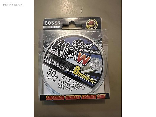 GOSEN インターハイ限定 Spinning Reels / Gosen misina ip on sahibinden.com - 1314673735