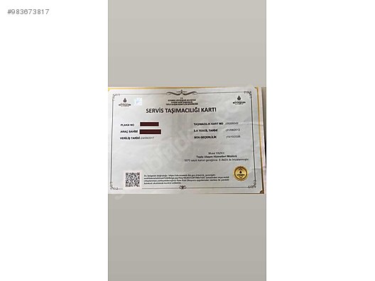 servis plakasi satilik l plaka sahibinden comda 983673817 servis plakasi satilik l plaka sahibinden comda 983673817