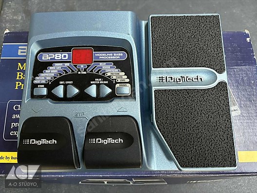 Digitech BP80 bass procecor (çok temiz ve kutulu) - Prosesör ve Diğer  Enstrüman Yan Ekipmanları sahibinden.com'da - 1217674046