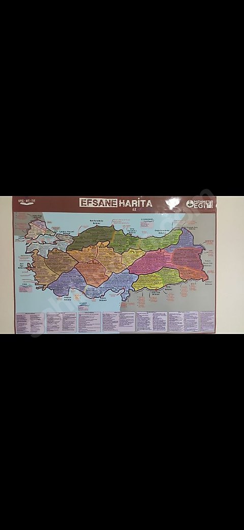 Kaliteli kağıt harita