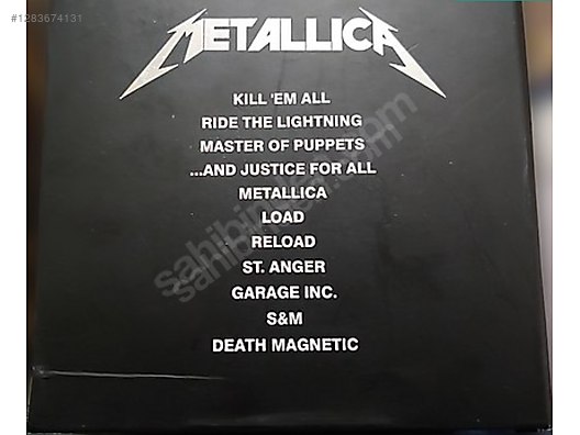 Metallica BOX SET - 11 Albüm (13 CD) Japon Baskı SHM-CD SET