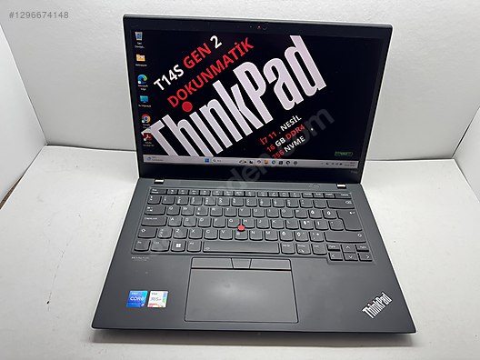 Lenovo / THİNKPAD T14S İ7 11. NESİL 16 GB RAM 256 M2SSD DOKUNMATİK