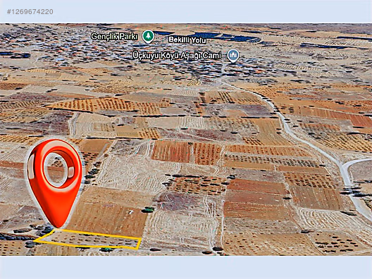 Denizli Bekillide Yüksek Potansiyelli Satılık Bağ & Tarla 853m2