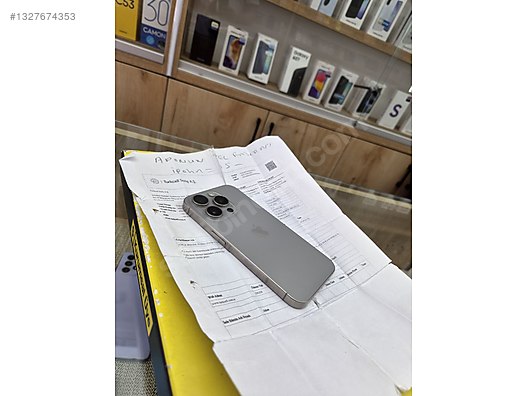 Apple / iPhone 15 Pro / YUKSELEN DEN HATASIZ 15 PRO 256 GB COK