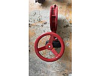 İzlenebilir kelebek vana 3 adet 150