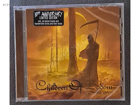 Children of Bodom - I Worship Chaos 10. Yil Sınırlı Baski CD