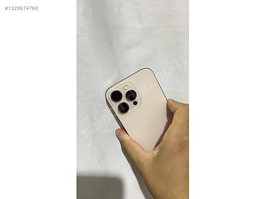 Apple / iPhone 16 Pro Max / İPHONE 16 PRO MAX SIFIRDAN FARKSIZ