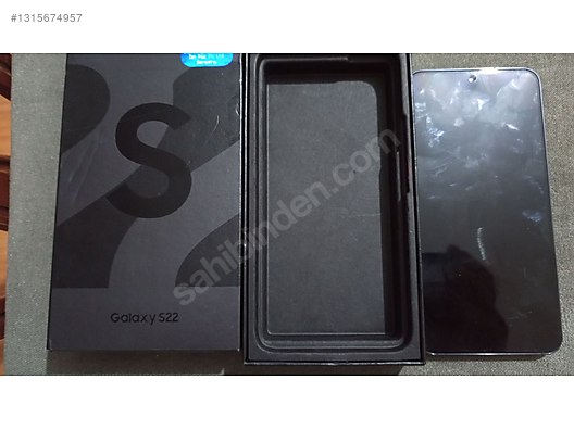 128 GB Siyah Samsung Galaxy S22 Cep Telefonu - 1315674957