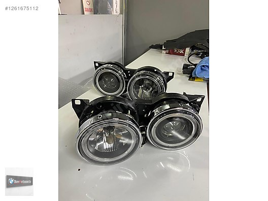 BMW E30 E34 ANGELLİ KARA FAR TAKIMI #1261675112