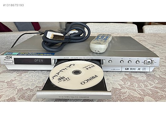 JVC XV-N33 DVD/SUPER VCD/CD PLAYER on sahibinden.com - 1318675193