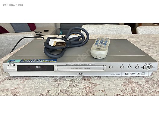 JVC XV-N33 DVD/SUPER VCD/CD PLAYER on sahibinden.com - 1318675193
