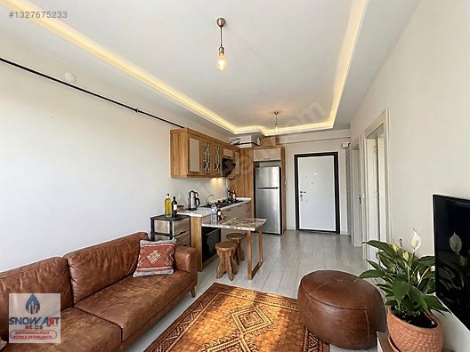 SNOWART'DAN YILDIZKENTTE EŞYALI KİRALIK 1+1 SIFIR DAİRE - Hüseyin Avni Ulaş Emlak