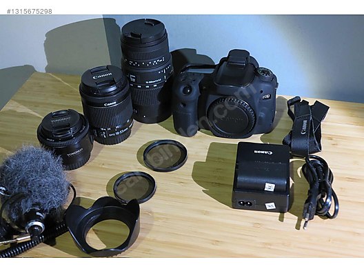 eos 80d セット DSLR / Canon / EOS 80D / Canon 80d +3 lens+Rode mikrofon set