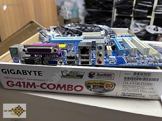 GIGABYTE G41M-COMBO - Anakart ve Tüm Masaüstü Bilgisayar Parçaları sahibinden.com'da