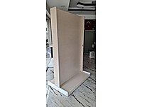 çift taraflı stand tekerlekli