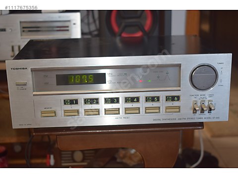 Other / TOSHİBA ST-445 Digital Synthesizer Stereo Tuner 12000 LİRA