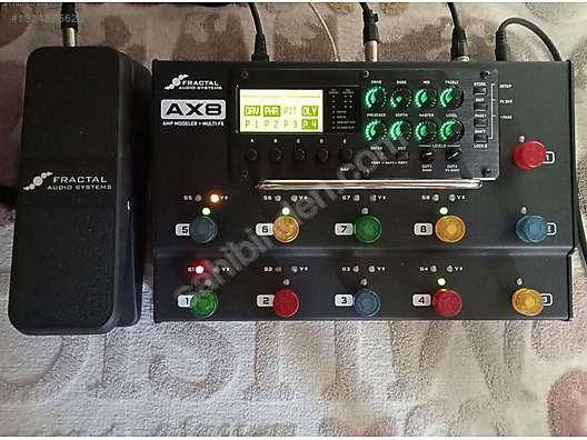 Fractal Audio AX8 、EV1セット中古 Tertemiz Fractal Audio Ax8 on sahibinden.com - 1324675623