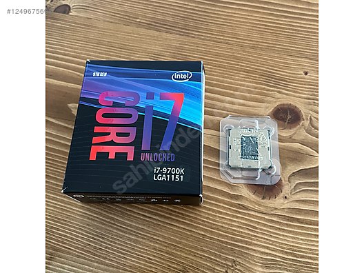 i7-9700k LGA1151 (3.6 GHz) Intel İşlemci sahibinden.comda - 1249675698