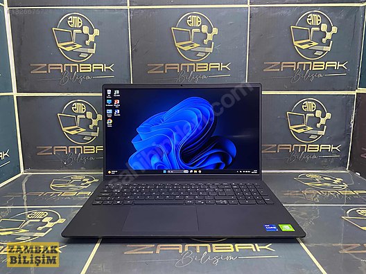 Dell / ZAMBAK'DAN/İ7 11.TH/16RAM/512SSD/MX350/DELL/NOTEBOOK