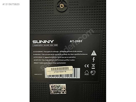 Sunny / Sunny 26 İnç (66 Ekran) Sorunsuz LCD TV on sahibinden.com