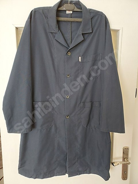 Lacivert iş önlüğü