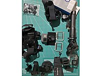 Gopro Hero 6 Black + Karma grip + Orjinal gopro aksesuarları