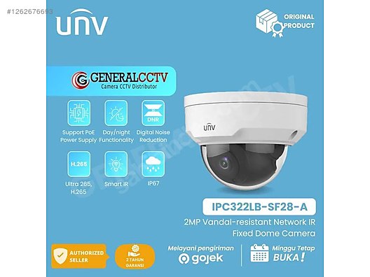 Unv IPC322CR3-VSPF28-A 2.0 Mp Dome Ip Kamera - Kablolu IP Kamera