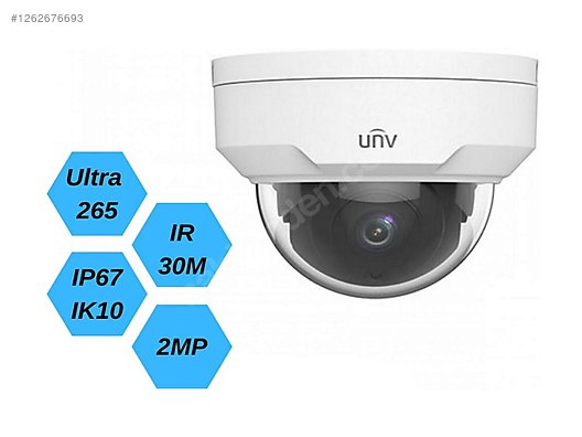 Unv IPC322CR3-VSPF28-A 2.0 Mp Dome Ip Kamera - Kablolu IP Kamera