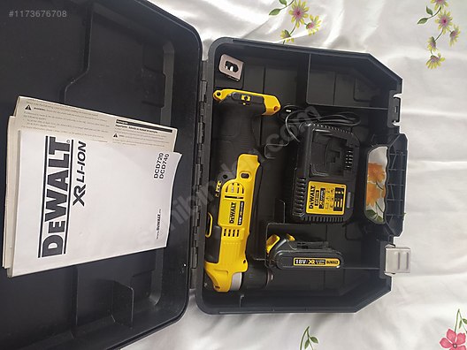 Dewalt dcd 720 top