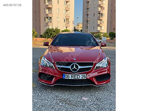 Mercedes Benz E Series E 250 Amg 7g Tronic Sahibinden Ozel Plakali 2013 Full Full Ates Kirmizi At Sahibinden Com 853676726