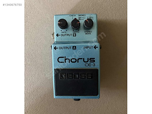 Boss CE-3 Chorus MIJ 1984 - Efekt Pedalı ve Diğer Enstrüman Yan