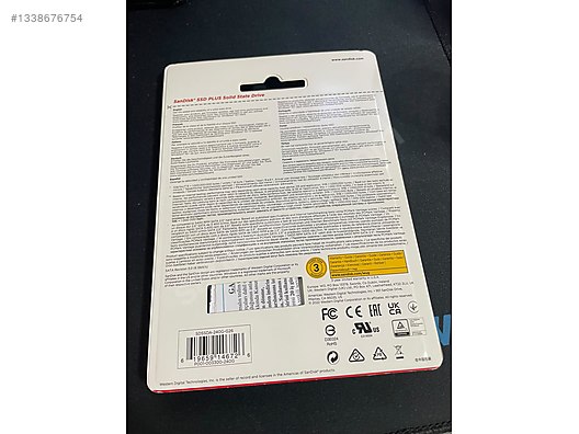 SanDisk SSD 240gb sahibinden.comda - 1338676754