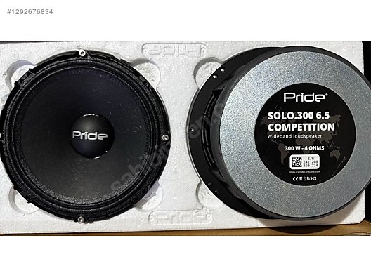 ホールマルチ　1セット8500円(2本) Pride Solo 8 300 Competition 16 cm Midrange - Sıfır Vibe Set