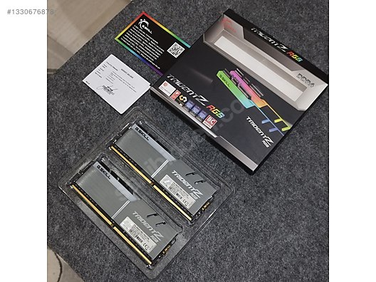 TERTEMİZ GSKILL TRİDENT Z 2X8 DDR4 RAM sahibinden.comda - 1330676878