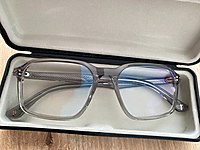 Police VPLG74 4G0Y mavi ışık gözlük