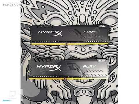 Kingston HyperX Fury 16GB (2x8GB) DDR4 RAM Kit sahibinden.comda