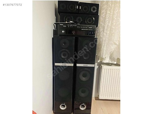 Trident 5+1 ses sistemi - İkinci El Trident Set Hoparlörü Hoparlör