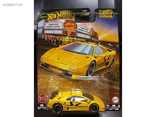 Lamborghini Diablo イエロー ミニカー Hot Wheels Diecast Model 1:64 Lamborghini Araba - 1285677102